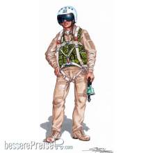 Plus model AL4065 - Pilot Su-27 in 1:48