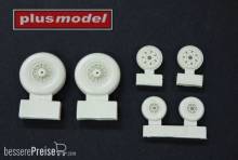 Plus model AL4090 - F-101A/C Woodoo wheels in 1:48
