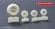Plus model AL4091 - F-101B Woodoo wheels in 1:48