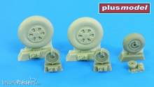 Plus model AL4100 - 1:48 Mig-21 wheels early