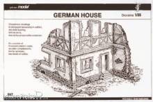 Plus model 47 - Deutsches Fachwerkhaus-Ruine in 1:35