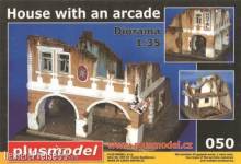 Plus model 50 - Haus mit Passage WW II in 1:35
