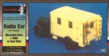 Plus model 108 - Opel Blitz Funkwagen Umbausatz for Italeri-Bausatz in 1:35