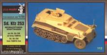 Plus model 112 - Sd.Kfz 253 Beobachtungswagen Umbausatz für Tamiya-Bausatz in 1:35