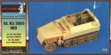Plus model 119 - Sd.Kfz 250/3 Umbausatz für Tamiya Bausatz in 1:35
