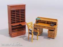 Plus model 163 - Office furniture in 1:35