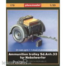Plus model 179 - Sd. Anh. 33 Munitionsanhänger für Nebelwerfer in 1:35