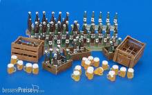 Plus model 220 - Bierkisten, -flaschen und -Gläser in 1:35