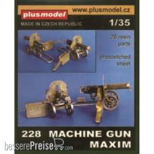 Plus model 228 - Maschinengewehr Maxim in 1:35
