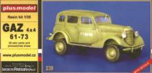 Plus model 239 - GAZ 4x4 61-73 in 1:35
