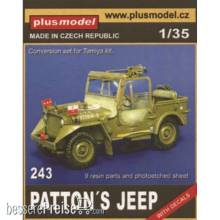 Plus model 243 - Pattons Jeep für Tamiya Bausatz in 1:35