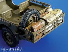 Plus model 246 - Anbau mit Gepäck für Tamiya Bausatz in 1:35
