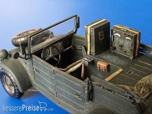 Plus model 250 - Kübelwagen Radio Car Kfz. 2 Umbau Set für Tamiya Bausatz in 1:35