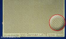 Plus model 330 - German Late Engraved Plate in 1:35