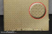 Plus model 355 - Engraved plate - Modern A type in 1:35