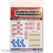 Plus model 382 - U.S. Faltkartons in 1:35