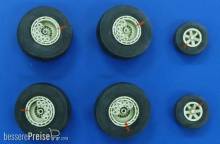 Plus model AL7027 - Wheels for EC-121 Warning Star in 1:72