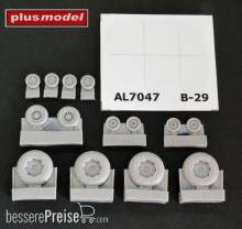 Plus model AL7047 - B-29 Superfortress diamond tread in 1:72