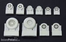 Plus model AL7055 - PBM5 Mariner wheels in 1:72