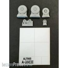 Plus model AL7065 - 1:72 A-26C Invader wheelssmooth patern
