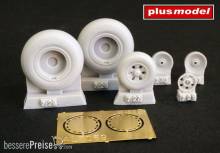 Plus model AL7069 - 1:72 B-24 Liberator wheels early