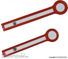 Viessmann 68382 - H0 Metallflügel-Set für zweiflügelige Signale