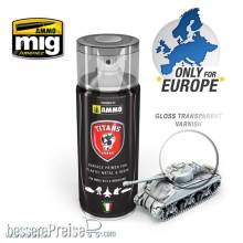 AMMO by MIG Jimenez TTH114 - TITANS HOBBY Gloss Transparent Vanish