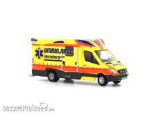 Rietze 68625 - Ambulanz Mobile Tigis Ergo Ambulance Merseburg, 1:87