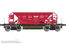 Albert Modell 689048 - Schotterwagen Facc - PL-TOR - Ep.VI - in roter Farbgebung