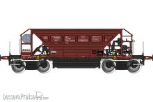 Albert Modell 689049 - Schotterwagen Facc - PKP - Ep.V - in brauner Farbgebung