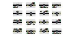 Uhlenbrock 69096 - Track-Control Folie Signal-Symbole Links