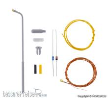 Viessmann 6922 - TT Bausatz Peitschenleuchte, LED weiß