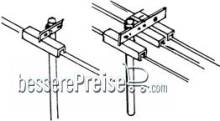 Weinert 6945 - Rollenhalter einfach und dreifach (N)