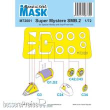 Special Hobby 100-M72001 - SMB-2 Super Mystere Mask in 1:72