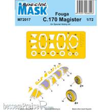 Special Hobby 100-M72017 - Fouga C.170 Magister Mask in 1:72
