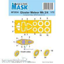 Special Hobby 100-M72034 - Gloster Meteor Mk.3/4 MASK in 1:72