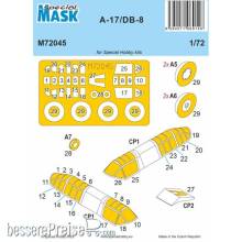 Special Hobby 100-M72045 - 1:72 A-17/DB-8 MASK