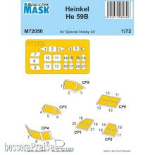 Special Hobby 100-M72050 - 1:72 Heinkel He 59B MASK 1/72