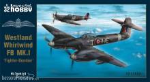 Special Hobby SH32088 - 1/32 Westland Whirlwind FB MK.I ‘Fighter-Bomber’ Hi-tech kit 1/32
