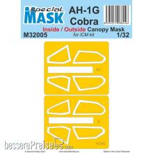 Special Hobby 100-M32005 - AH-1G Cobra Inside/Outside MASK in 1:32
