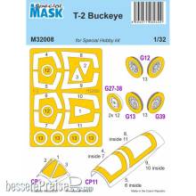 Special Hobby M32008 - 1:32 T-2 Buckeye MASK 1/32