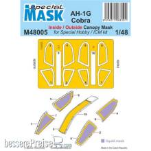 Special Hobby 100-M48005 - 1:48 AH-1G Cobra Mask