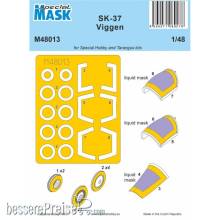 Special Hobby 100-M48013 - 1:48 SK-37 Viggen MASK