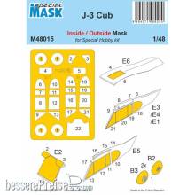 Special Hobby 100-M48015 - 1:48 J-3 Cub MASK 1/48