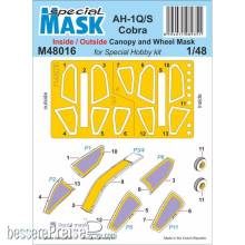 Special Hobby M48016 - 1:48 AH-1Q/S Cobra MASK 1/48