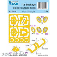 Special Hobby M48018 - 1/48 T-2 Buckeye Inside/Otside MASK 1/48