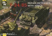 Military Wheels MW7212 - 1:72 T-34/85 Repair Retriver