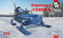 Military Wheels MW7262 - 1:72 Soviet aerosanSever-2 (North-2)