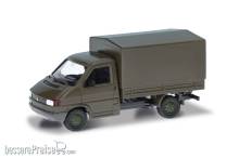 Herpa 700832 - Volkswagen (VW) T4 Pritsche ´Heereslogistikzentrum Wels´ (Österreich/Wels)