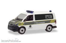Herpa 700900 - Volkswagen (VW) T6.1 Bus Feldjäger, weiß
